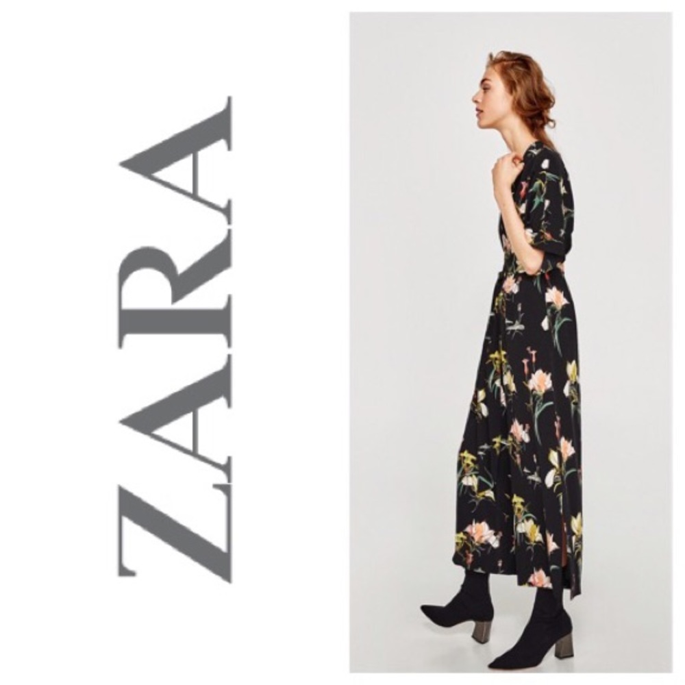 Zara Floral Jumpsuit